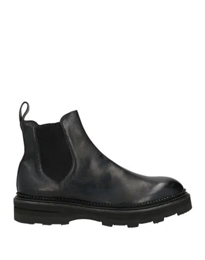Jp/david Man Ankle Boots Black Size 11 Leather