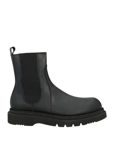 Jp/david Man Ankle Boots Black Size 12 Leather