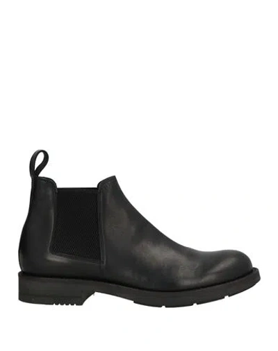 Jp/david Man Ankle Boots Black Size 7 Leather