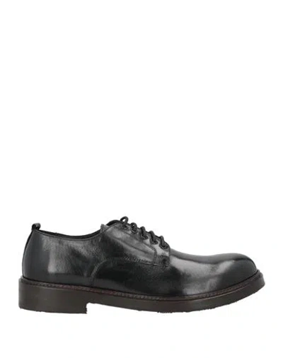 Jp/david Man Lace-up Shoes Black Size 13 Leather