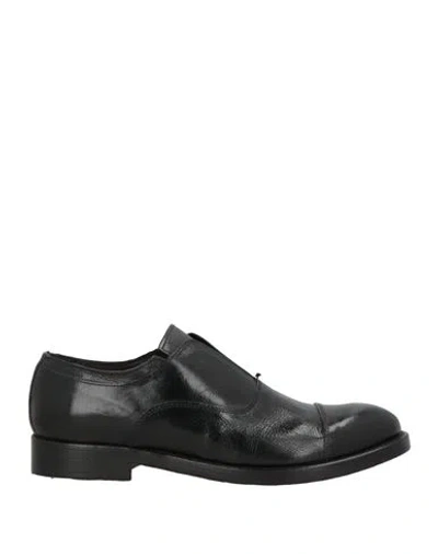 Jp/david Man Loafers Black Size 8 Leather