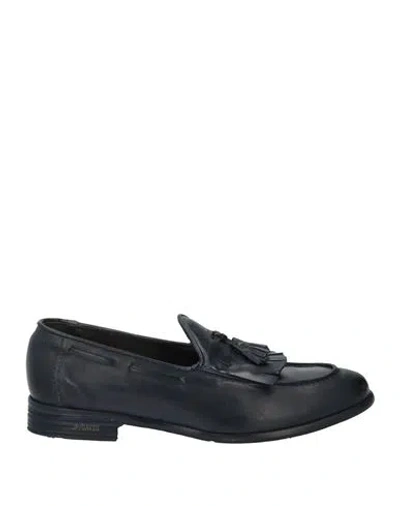 Jp/david Man Loafers Midnight Blue Size 9 Soft Leather