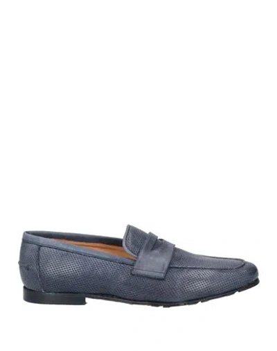 Jp/david Man Loafers Navy Size 7 Leather