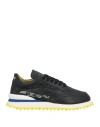 Jp/david Man Sneakers Black Size 9 Leather In Black