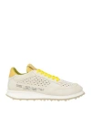 Jp/david Man Sneakers Off White Size 9 Leather