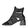 Jp/david Sandals Black In Nero Neri E Grigi