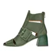 Jp/david Sandals Green In Verde Blu E Verdi