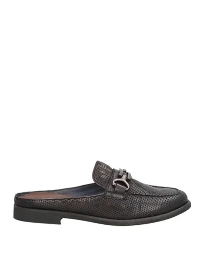 Jp/david Woman Mules & Clogs Black Size 7 Leather