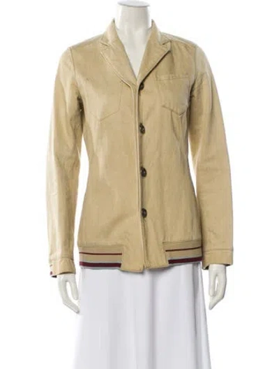 Pre-owned Jpg Jeans Blazer In Neutral