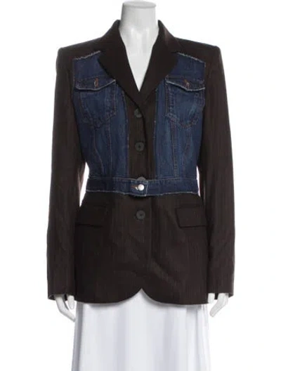 Pre-owned Jpg Jeans Vintage 1990's Denim Jacket In Multi