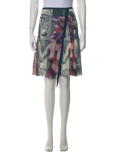 Pre-owned Jpg Jeans Vintage Knee-length Skirt In Multi