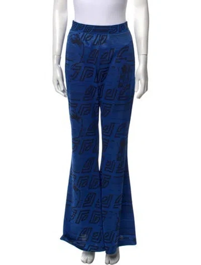 Pre-owned Jpg Jeans Vintage Wide Leg Pants In Blue