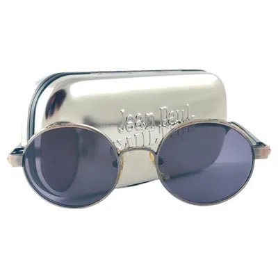 Pre-owned J.p.g. New Jean Paul Gaultier 56 9274 Round Space Grey & Grey Lenses 1990's Japan In Gray
