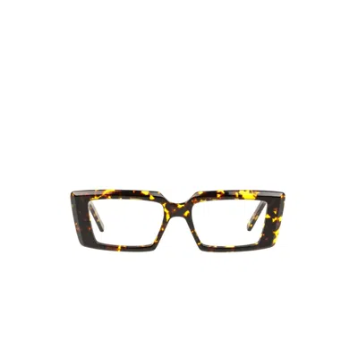 Jplus Keira Rectangular Tortoiseshell Acetate Eyeglasses In Brown