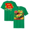 Jr Motorsports Official Team Apparel Kelly Green Dale Earnhardt Jr. Sun Drop #8 Camaro T-shirt