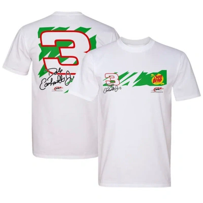 Jr Motorsports Official Team Apparel White Dale Earnhardt Jr. Lifestyle T-shirt