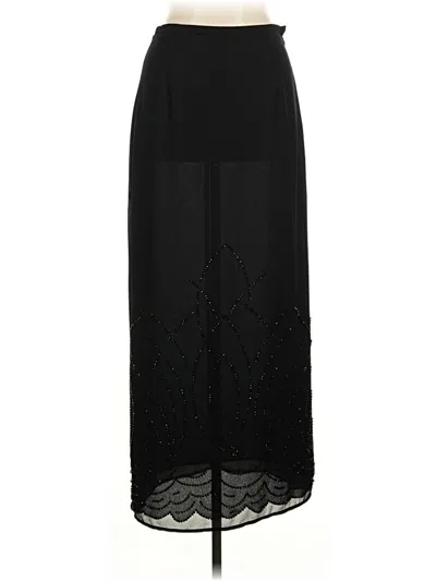 Pre-owned J.r. Nites By Caliendo Formal Skirt In Black