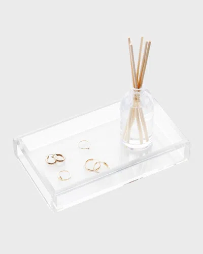 Jr William Hand/guest Towel Tray In Transparent