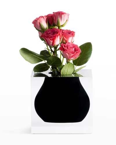 Jr William Mosco Bud Vase In Black