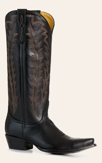 Jrc & Sons Women's Whitney Black Snip Toe Cowboy Boots