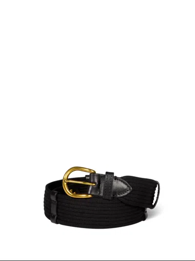 Jérôme Dreyfuss Black Ceinture Sangle Large