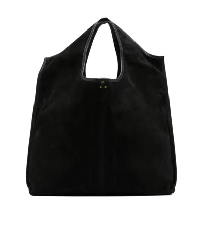 Jérôme Dreyfuss Double Handle Handbag In Black