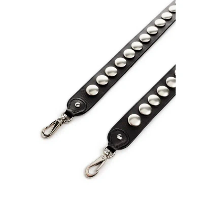 Jérôme Dreyfuss Festival Leather Shoulder Strap In Black