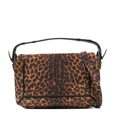 Jérôme Dreyfuss Flap Handbag In Black