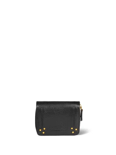 Jérôme Dreyfuss Jerome Dreyfuss André Leather Wallet In Black