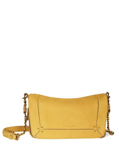 Jérôme Dreyfuss Jerome Dreyfuss Bobi S Cross Body Bag In Nubuck Mimosa