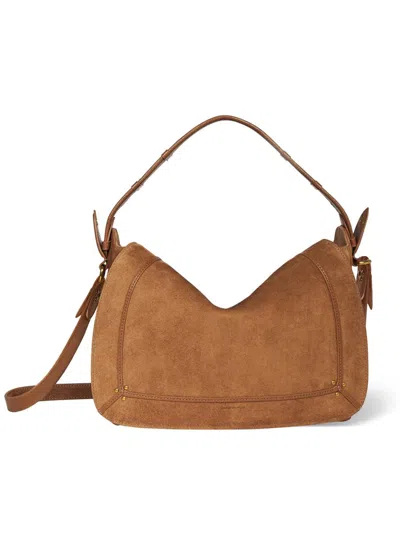 JÉRÔME DREYFUSS JEROME DREYFUSS PEPITO LARGE SUEDE BAG