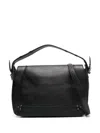 Jérôme Dreyfuss Jerome Dreyfuss Pepito Medium Leather Tote Bag In Black