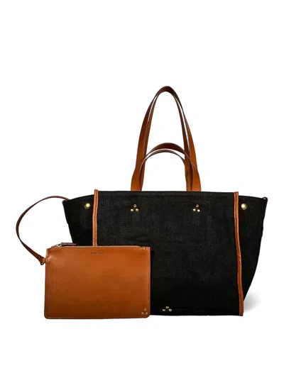Jérôme Dreyfuss Lon Medium Tote Bag In Negro