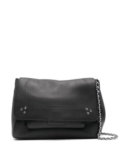 Jérôme Dreyfuss Medium Lulu Crossbody Bag In Black