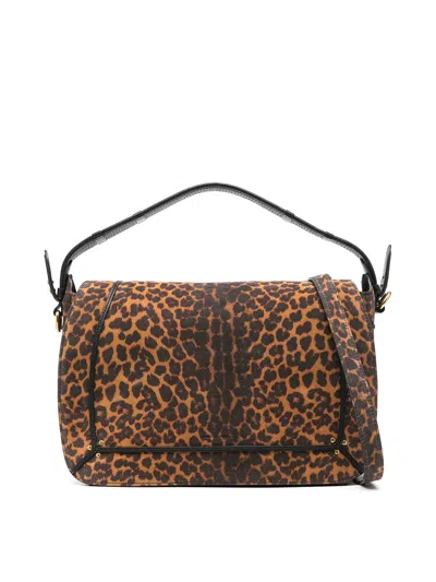 Jérôme Dreyfuss Pepito Large Shoulder Bag In Color Carne Y Neutral