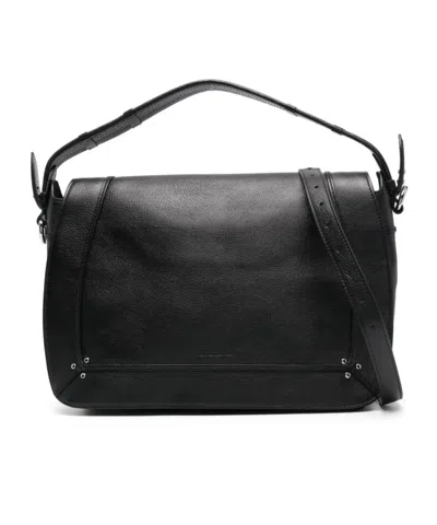 JÉRÔME DREYFUSS PEPITO MEDIUM LEATHER TOTE BAG