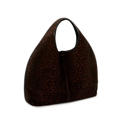 Jérôme Dreyfuss Sac Cabas Paco En Croûte De Cuir In Animal Print