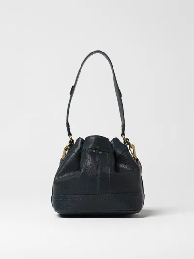 Jérôme Dreyfuss Shoulder Bag Jerome Dreyfuss Woman Color Petroleum Blue