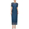 Js Collections Abbie Column Ankle Gown