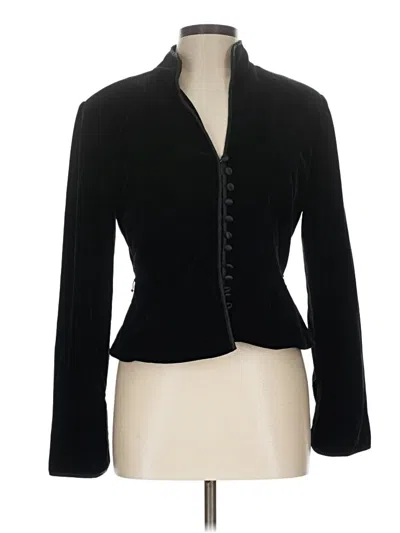 Pre-owned Js Collections Blazer Jacket In Black