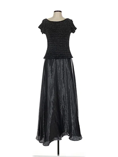 Pre-owned Js Collections Casual Dress In Black