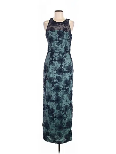 Pre-owned Js Collections Casual Dress In Blue