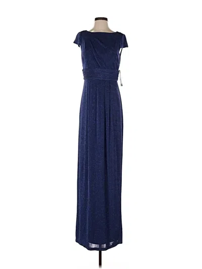 Js Collections Casual Dress In Blue
