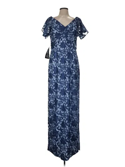 Js Collections Casual Dress In Blue