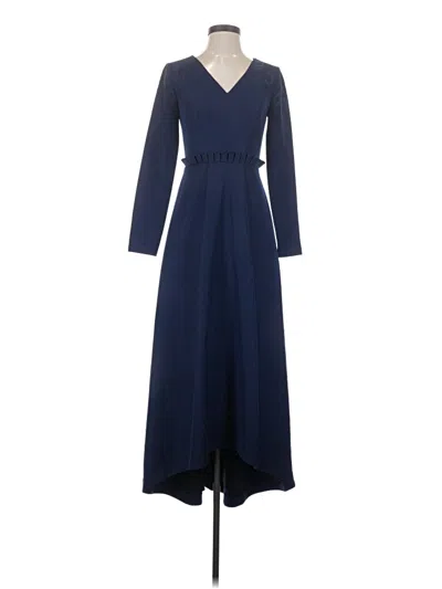 Pre-owned Js Collections Casual Dress In Blue
