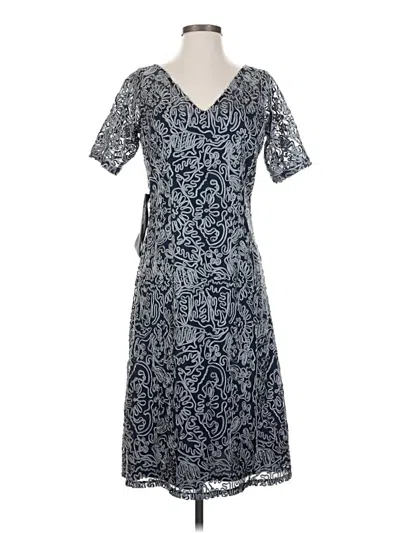 Pre-owned Js Collections Casual Dress In Blue