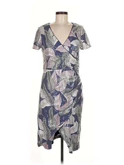 Pre-owned Js Collections Casual Dress In Gray