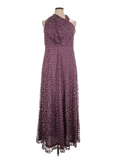 Pre-owned Js Collections Casual Dress In Purple
