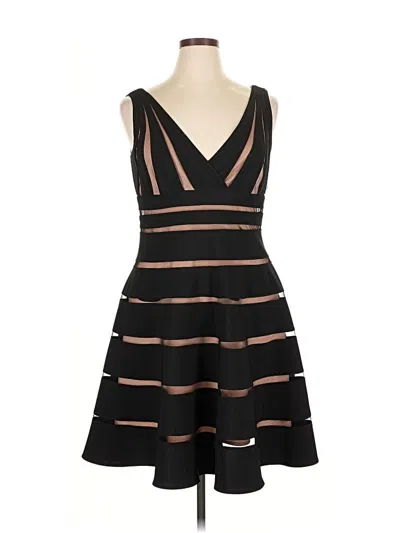 Pre-owned Js Collections Cocktail Dress In Black