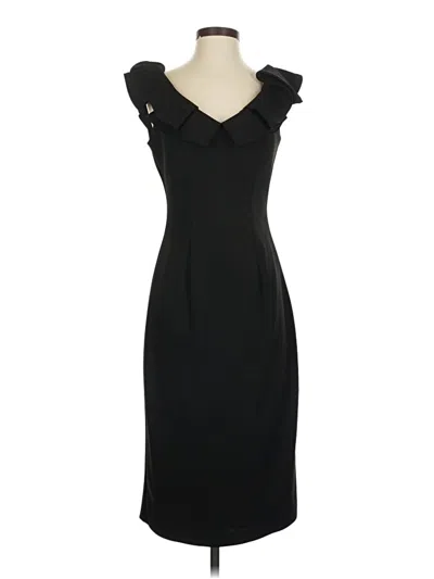 Pre-owned Js Collections Cocktail Dress In Black
